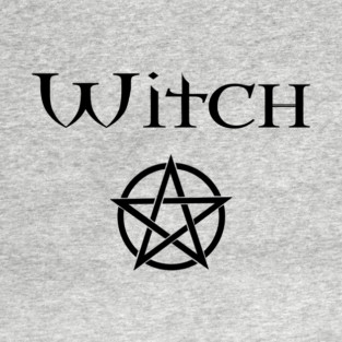Witch with Pentacle Wiccan Pagan Cheeky Witch® T-Shirt