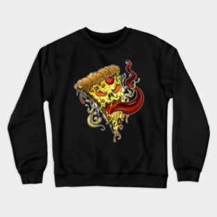 Evil Pizza Crewneck Sweatshirt