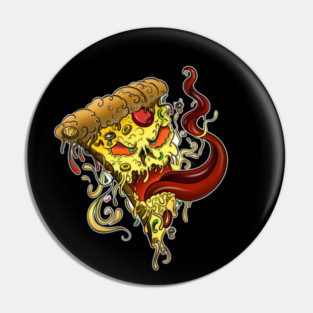 Evil Pizza Pin