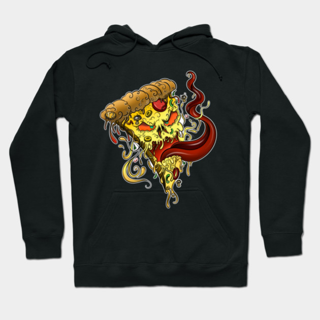 Evil Pizza Hoodie by Zachary's Store 3