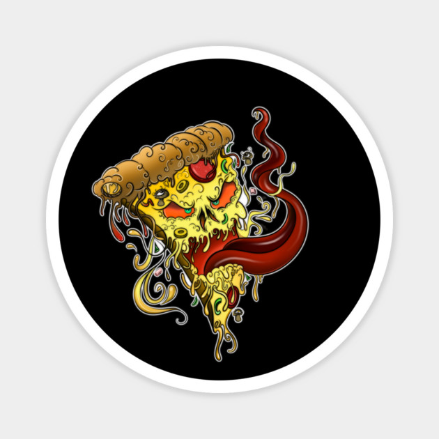 Evil Pizza Magnet by Zachary's Store 3