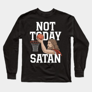 College basketball Jesus Long Sleeve T-Shirt