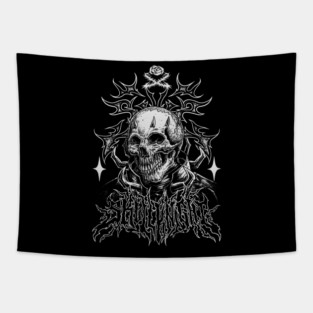 Skull knight Tapestry