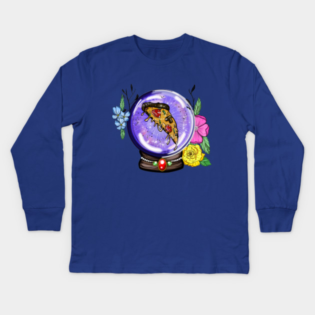 Pizza Palantir Kids Long Sleeve T-Shirt by Zachary's Store 3
