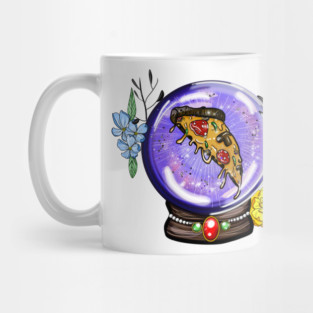 Pizza Palantir Mug
