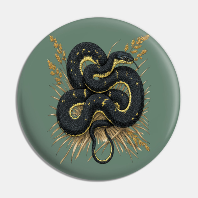 Speckled Kingsnake in Wheat Grasses Pin by BirdsnStuff