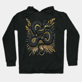 Speckled Kingsnake in Wheat Grasses Hoodie