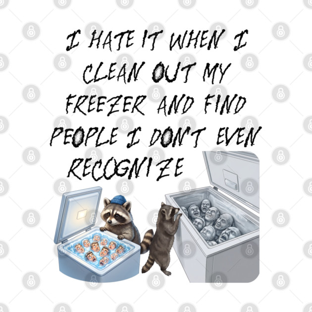I hate it when I clean out my freezer and find people I don't even recognize. by Luxinda