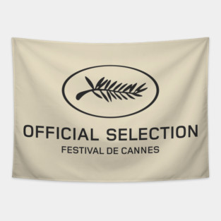 Festival de Cannes Official Selection T-Shirt | Film Festival Movie Cinema Art Tapestry