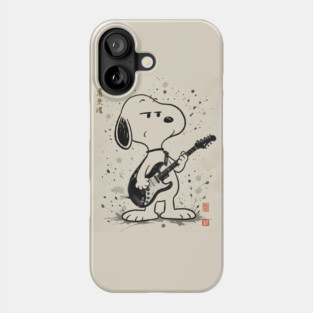 Rock Snoopy Phone Case
