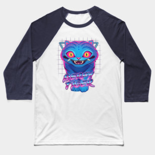 Kpop Derpy Tiger Retrowave style Baseball T-Shirt