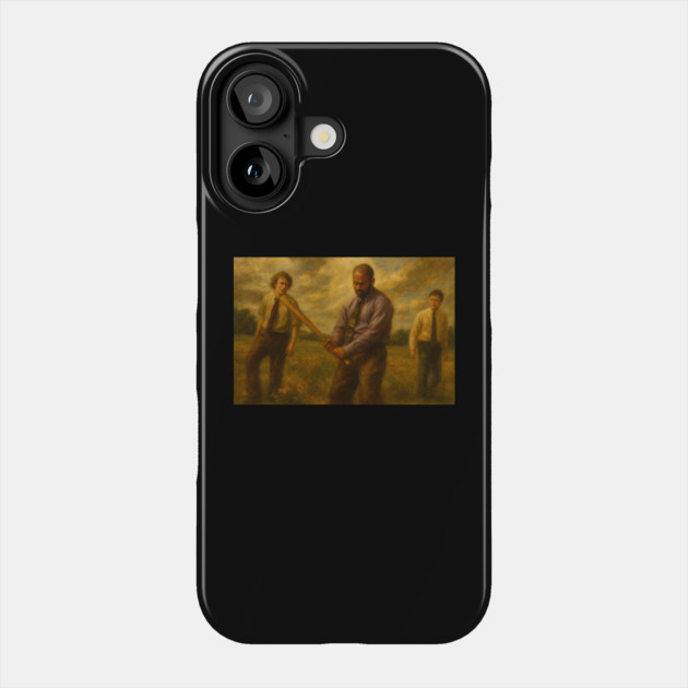 3 Guys in ties Phone Case by Low Life Shirts