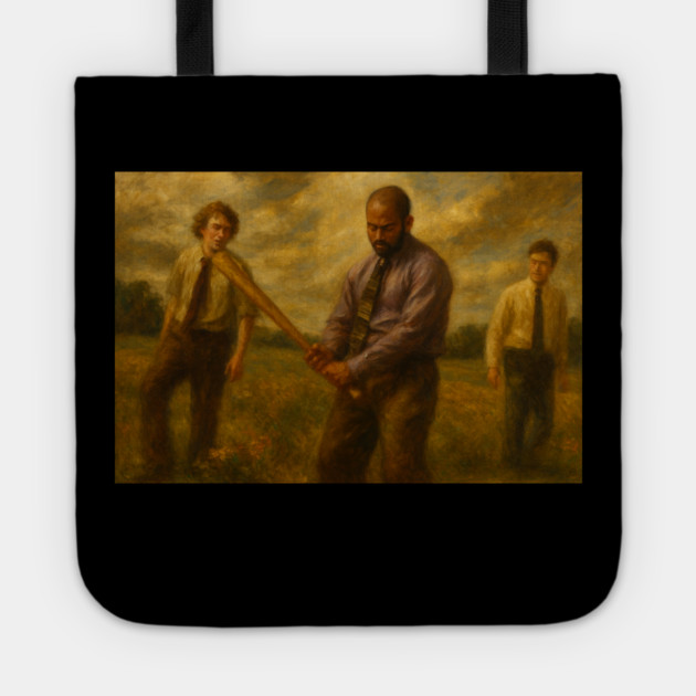 3 Guys in ties Tote by Low Life Shirts