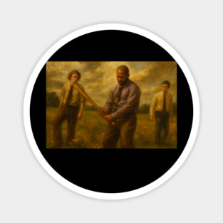 3 Guys in ties Magnet