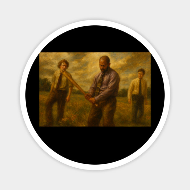 3 Guys in ties Magnet by Low Life Shirts