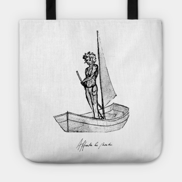 Title Affronter Le Monde Merch DropMermaid Tote by Art4Music