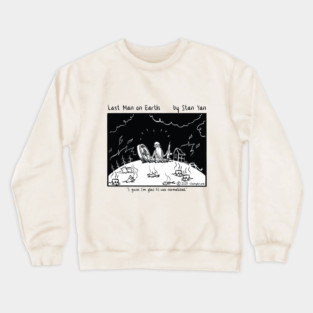 The Last Man on Earth: Normalizing AI Crewneck Sweatshirt