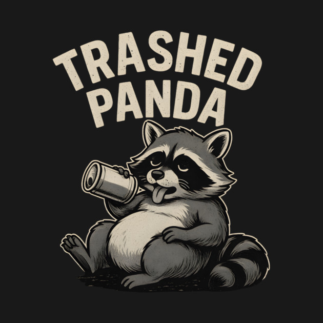 Trashed Panda Meme – Drunk Raccoon by ArtistTee ⭐⭐⭐⭐⭐