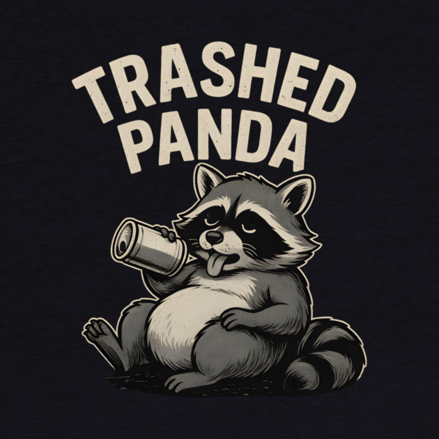 Trashed Panda Meme – Drunk Raccoon by ArtistTee ⭐⭐⭐⭐⭐