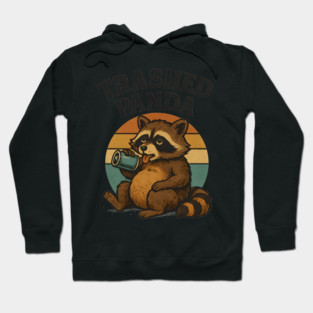 Trashed Pand – Drunk Raccoon Tetro Hoodie