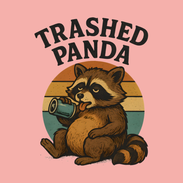 Trashed Pand – Drunk Raccoon Tetro by ArtistTee ⭐⭐⭐⭐⭐