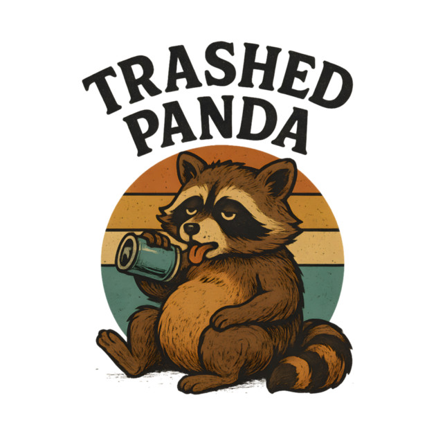 Trashed Pand – Drunk Raccoon Tetro by ArtistTee ⭐⭐⭐⭐⭐