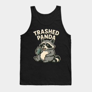 Trashed Panda Mem Tank Top