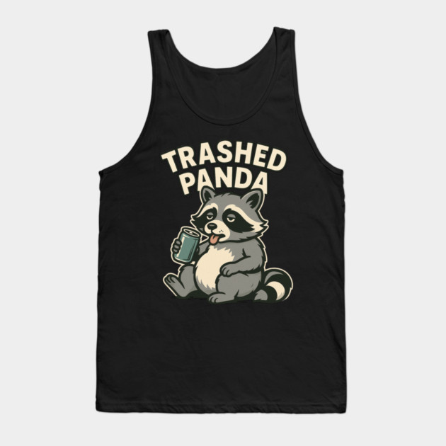 Trashed Panda Mem Tank Top by ArtistTee ⭐⭐⭐⭐⭐