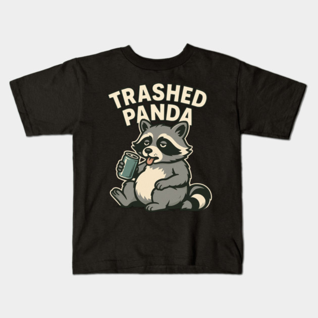 Trashed Panda Mem Kids T-Shirt by ArtistTee ⭐⭐⭐⭐⭐