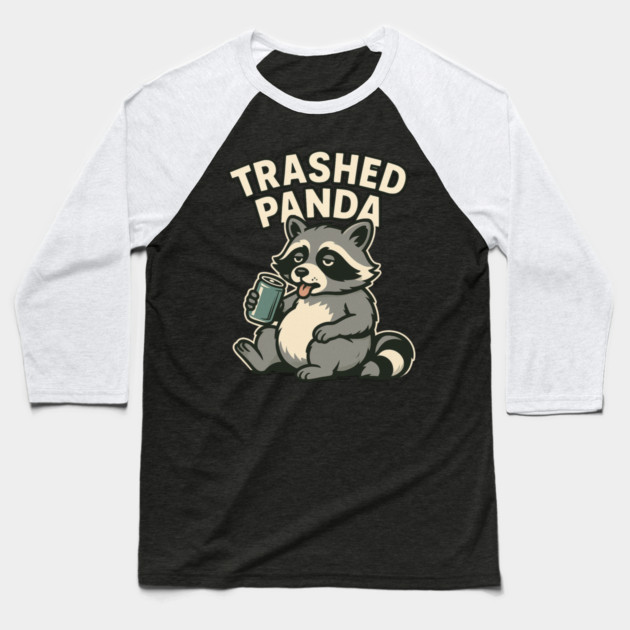 Trashed Panda Mem Baseball T-Shirt by ArtistTee ⭐⭐⭐⭐⭐