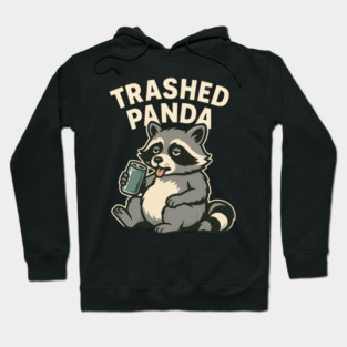 Trashed Panda Mem Hoodie