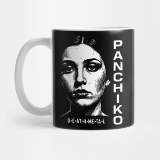 Panchiko Deathmetal Woman Portrait Mug