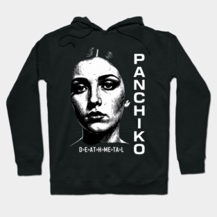 Panchiko Deathmetal Woman Portrait Hoodie