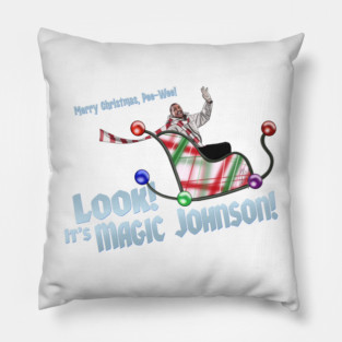 Pee-Wee's Christmas Special: It's Magic Johnson! Pillow