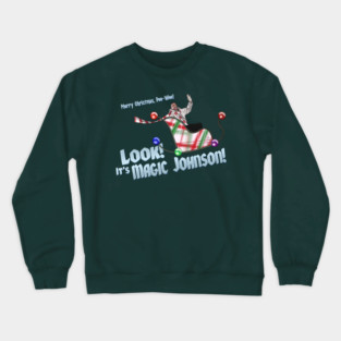 Pee-Wee's Christmas Special: It's Magic Johnson! Crewneck Sweatshirt