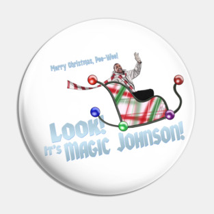 Pee-Wee's Christmas Special: It's Magic Johnson! Pin
