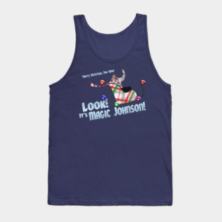 Pee-Wee's Christmas Special: It's Magic Johnson! Tank Top
