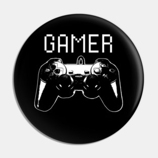 Vintage Game Controller Joystick Video Gamer 8Bit Pin