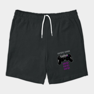 Gamers Gonna Game Over Vintage Game Controller Joystick Video Gamer 8Bit Retro Shorts