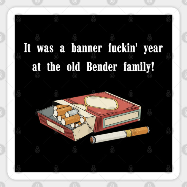 Another banner year Sticker by Low Life Shirts