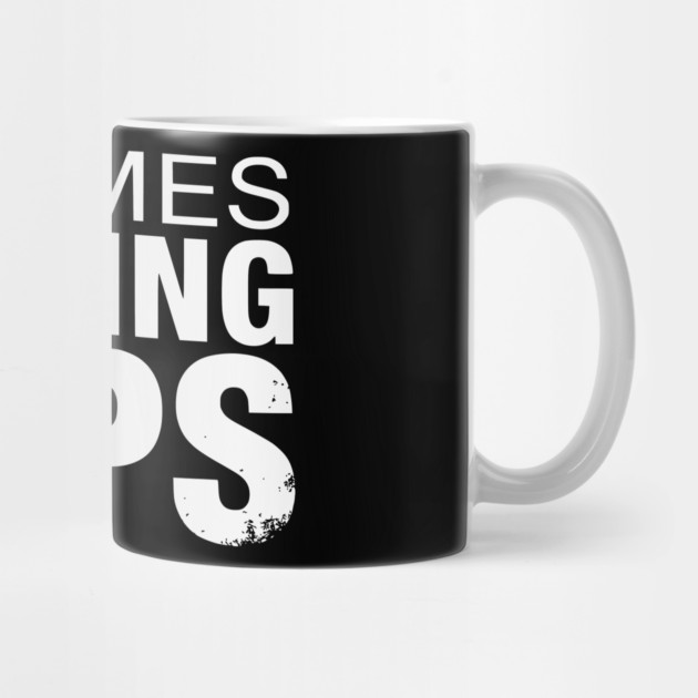 Sometimes Swearing Helps - Funny Sarcastic Design by UrbanLifeApparel