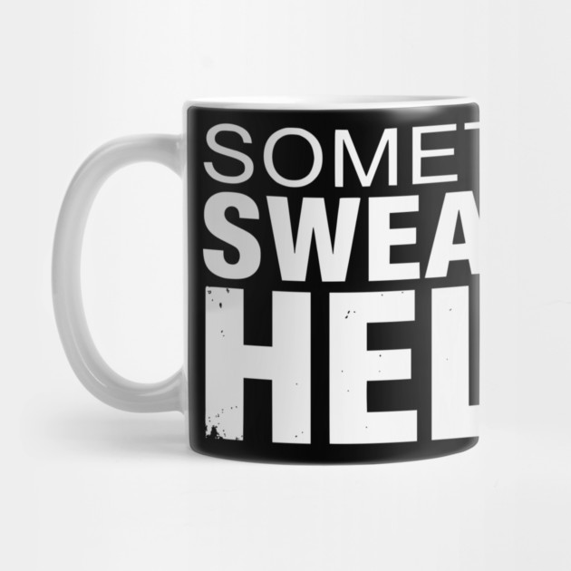 Sometimes Swearing Helps - Funny Sarcastic Design by UrbanLifeApparel