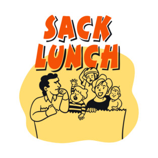 Sack Lunch Fake Movie T-Shirt