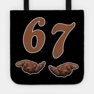67 Meme Funny Slang Tote