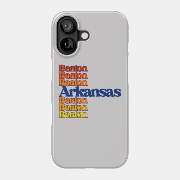 Benton, Arkansas Phone Case by rt-shirts