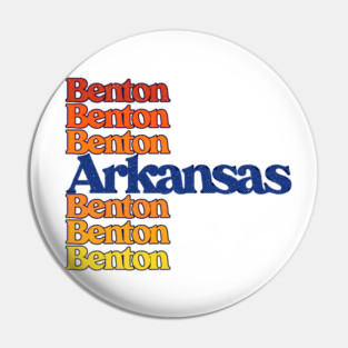 Benton, Arkansas Pin