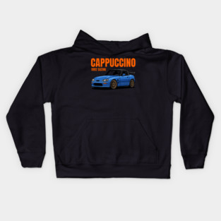 Cappuccino 1992 Cars Kids Hoodie