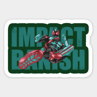 kamen rider zeztz Sticker