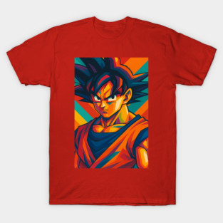 Son Goku pop art design T-Shirt