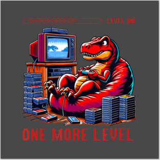 One More Level Posters and Art